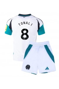 Fotbalové Dres Newcastle United Sandro Tonali #8 Dětské Třetí Oblečení 2024-25 Krátký Rukáv (+ trenýrky)